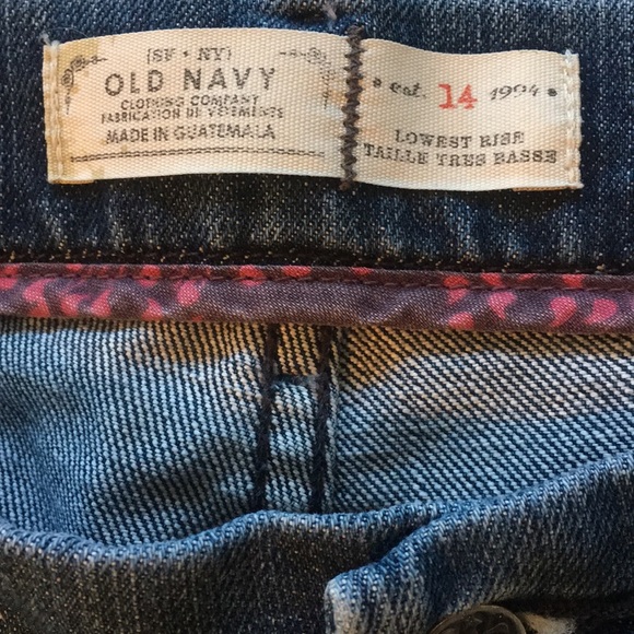 Old Navy Early 00’s Low Rise Skinny Jeans - 14W - Picture 7 of 12
